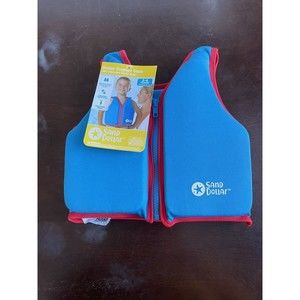 NWT Sand Dollar Swim Trainer Vest Ages 2/4YR  Max 33 Pounds Blue